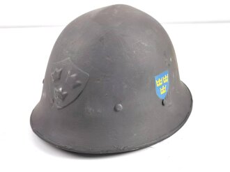 Schweden, Stahlhelm M21/26. Von der schwedischen Armee...