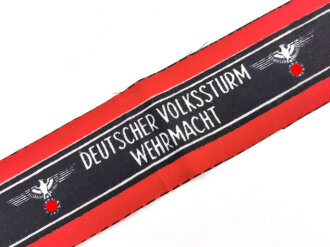 Armbinde "Deutscher Volkssturm Wehrmacht", sehr...