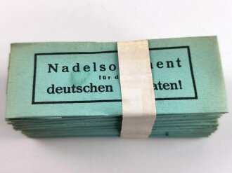 20 x Nadelsortiment für den deutschen Soldaten, originales Bündel