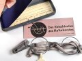 Masken-Brille Wehrmacht, nicht ausgegebenes Set aus altem Fabrikbestand