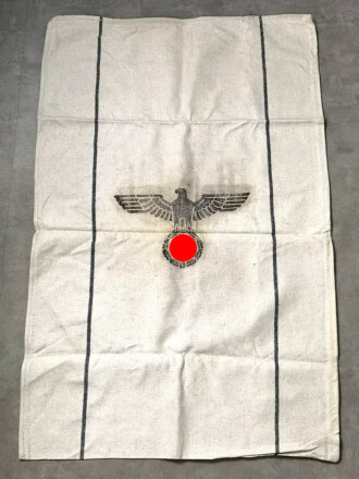 Grosser Sack für Heeresverpflegung datiert 1942, gebrauchtes Stück, ungereinigt