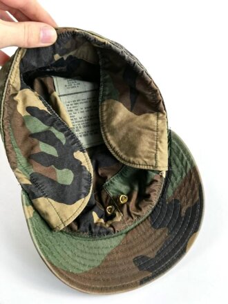 U.S. 1989 dated woodland cap. Used, size 7