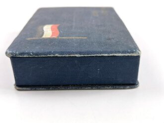1.Weltkrieg, patriotische Pappschachtel " Kriegserinnerungen" 15 x 10,5 x 3cm