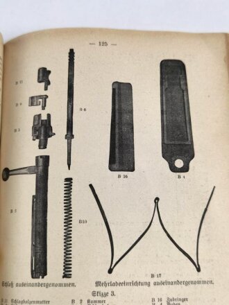 "Der Dienstunterricht in der Luftwaffe", Jahrgang 1940, 300 Seiten, stark gebraucht, ca. DIN A5