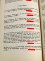 "Hitlers wollen" Nach Kernsätzen aus seinen Schriften und Reden, von Werner Siebarth, mit Widmung von 1938, 319 Seiten, DIN A5, gebraucht