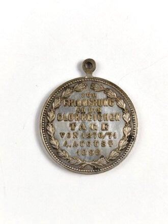 Bayern, Gedenkmedaille der Stadt Ingolstadt 1895 "...