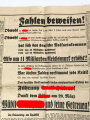 Völkischer Beobachter, Sonderausgabe März 1936, "Adolf Hitler hat aufgebaut!"