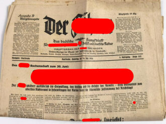 "Der Führer" Das badische Kampfblatt...