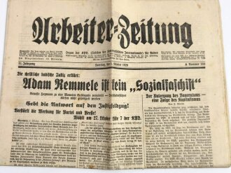 "Arbeiter-Zeitung" Organ der KPD für Baden, 5. Oktober 1929