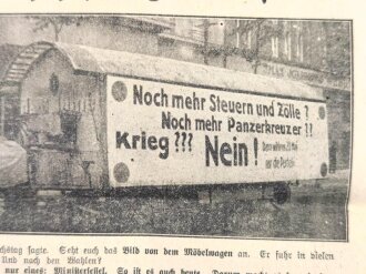 "Arbeiter-Zeitung" Organ der KPD für Baden, 5. Oktober 1929