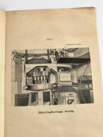 Funkgerät Fu 5 und Fu 2 für Panzerkampfwagen III Dienstvorschrift, Umschlag und Deckblatt fehlt