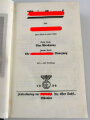 Adolf Hitler "Mein Kampf" Blaue Ganzleinenausgabe. Komplett, zum 25 jährigen Dienstjubiläum 1941 überreicht durch die Rheinisch-Westfälische Strassen- und Kleinbahn GmbH