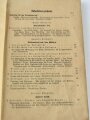 "Der Dienstunterricht im Heere, Ausgabe für den Schützen der Schützenkompanie" Jahrgang 1940, 332 Seiten, mehrere Seiten geklebt, stark gebraucht