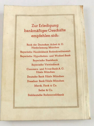 "Grosse Deutsche Kunstausstellung 1939" im Haus der Deutschen Kunst zu München, 16. Juli - 15. Oktober 1939, Offizieller Ausstellungskatalog, A5, ca.150 Seiten