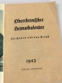 "Oberrheinischer Heimatkalender 1942 - Für Baden und das Elsaß" 159 Seiten, gebraucht