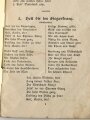 1. Weltkrieg, "Vaterlandslieder" gesungen im Restaurant Petershof in München, stark gebraucht, 45 Seiten