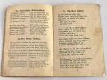 1. Weltkrieg, "Vaterlandslieder" gesungen im Restaurant Petershof in München, stark gebraucht, 45 Seiten