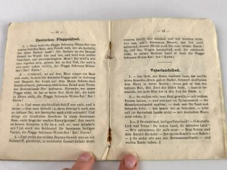1. Weltkrieg, "Soldatenlieder des bayer. Res. Inf.-Regts.N. im Völkerkriege" 1914, stark gebraucht, 32 Seiten