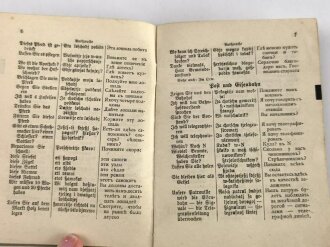 "Deutsch-Russischer Soldaten-Sprachführer" gebraucht, 34 Seiten