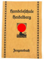 "Handelsschule Heidelberg Zeugnisbuch"
