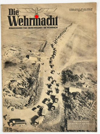Die Wehrmacht - "Bespannte Kolonne auf dem Marsch...