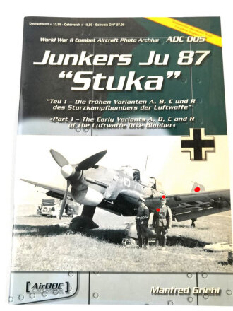 Word War II Combat Aircraft Photo Archive ADC 005 "Junkers Ju 87 Stuka", englisch/deutsch, vergilbt