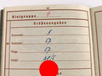 Wehrpaß und Begleitschreiben eines Nähe Kiev Ukraine gefallenen Pionier. Dabei eine Erinnerungskarte für vermutlich zwei ebenfalls Gefallene Brüder.