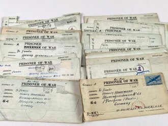 34 Stück Kriegsgefangenenkarten / Prisoner of war...