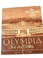 Olympische Spiele 1936 , 5 Hefte, alle angeschmutzt