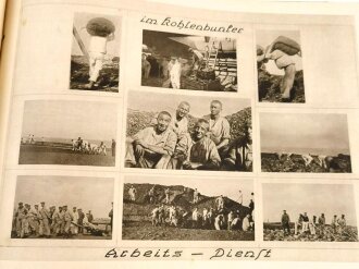 Helgoland 1914 - 1916. Erinnerungsbuch einer auf Helgoland stationierten Einheit mit etwa  160 gedruckten Fotografien