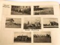 Helgoland 1914 - 1916. Erinnerungsbuch einer auf Helgoland stationierten Einheit mit etwa  160 gedruckten Fotografien