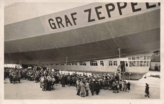 Ansichtskarte " LZ 127 Graf Zeppelin der Deutschen Zeppelin Reederei"