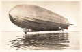 Ansichtskarte "Graf Zeppelin auf dem Bodensee" Stempel Zur Erinnerung an den Besuch in der Zeppelin Luftschiffwerft
