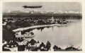 Ansichtskarte "Friedrichshafen am Bodensee" mit Zeppelin