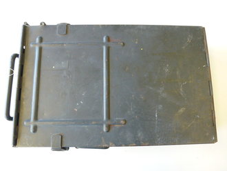 Patronenkasten Pz34 ( für Panzernestlafette ) Originallack, leicht defekt, selten