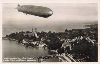 Ansichtskarte "Friedrichshafen am Bodensee, Graf...