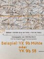 Deutsche Heereskarte 1943 "Sjenica" Serbien