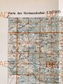 Deutsche Heereskarte 1943 "Jablanica" Bosnien und Herzegowina