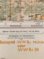 Deutsche Heereskarte 1943 "Surdulica" Serbien