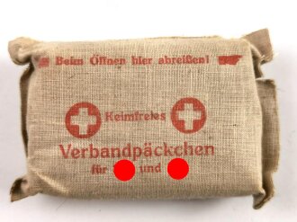 "Keimfreies Verbandpäckchen für SA und...