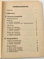 Schweizerische Armee " Allgemeine Vorschriften Gasschutzdienst" 48 Seiten, datiert 1946