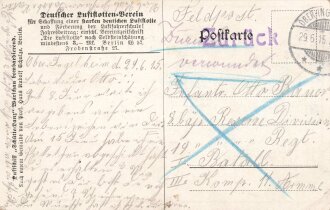 1. Weltkrieg Ansichtskarte "Luftschiff Schütte...