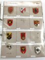 Bundeswehr, Sammlung Brustanhänger Auflagen, meist aufgeklebt, 51 Stück