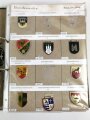 Bundeswehr, Sammlung Brustanhänger Auflagen, meist aufgeklebt, 60 Stück