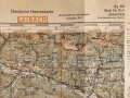 Deutsche Heereskarte 1943 "Jesenice" Slowenien
