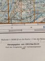 Deutsche Heereskarte 1943 "Odzak" Bosnien und Herzegowina