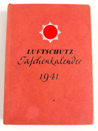 "Luftschutz Taschenkalender 1941" 890 Seiten,...