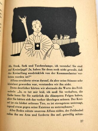 VB-Feldpost 2. Folge, "Im Angriff und im Biwak"- Soldaten erzählen Soldatengeschichten, 95 Seiten, 1943 datiert, stark gebraucht