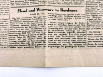 West-Front "Die Schmach vom Compiegne wird getilgt" Sonderausgabe zum historischen 21. Juni 1940