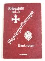 1.Weltkrieg, Papiergeldmappe Kriegsjahr 1914-15"